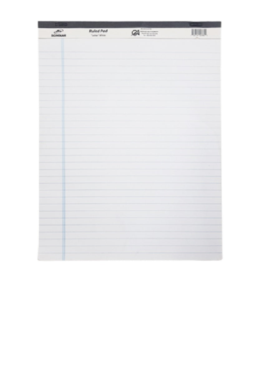 Scholar Legal Ruled Pad ''White''