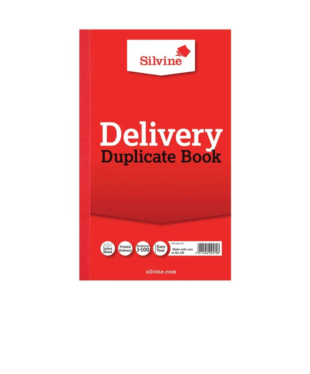 613- Silvine Delivery Duplicate Book