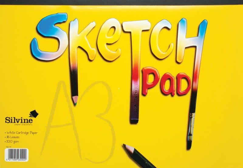 411- Silvine Large Sketch pad