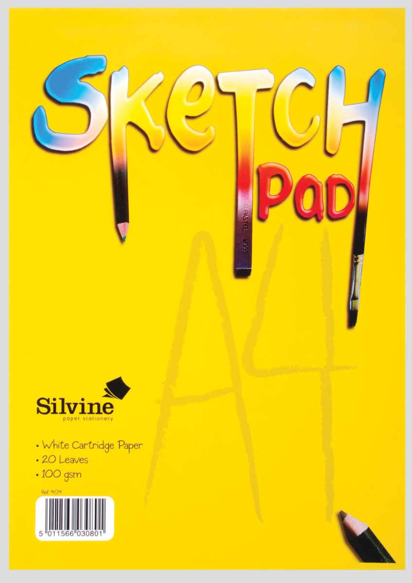 404- Silvine Small Sketch Pad