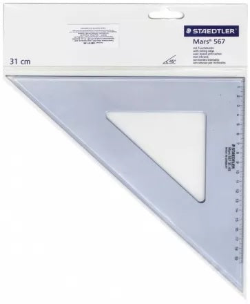 Staedtler 31cm 45* Triangle