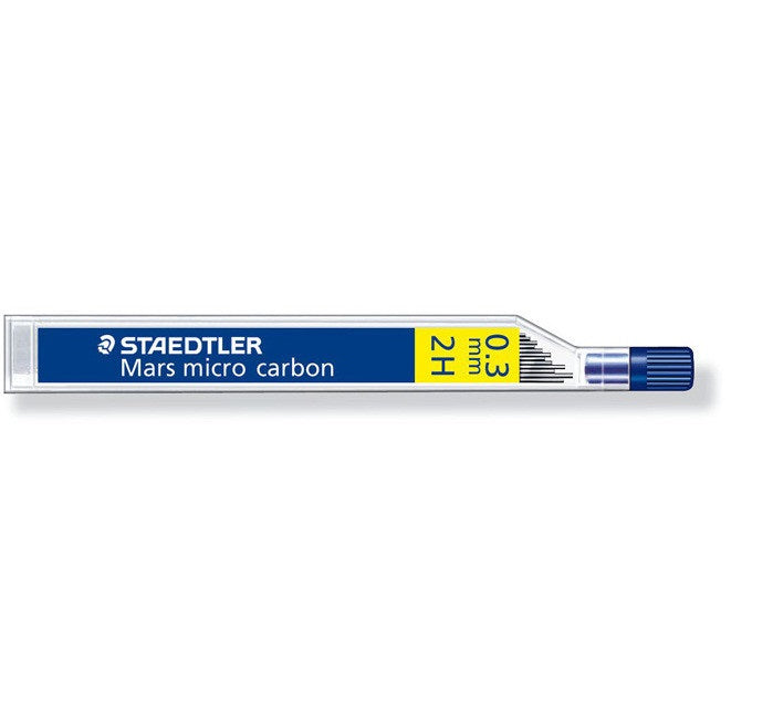Staedtler Marsmicro Polycarbon 0.3mm 2H Leads