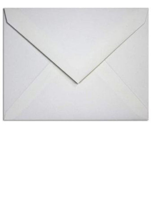 White Envelopes 5 1/8 x 7 1/8