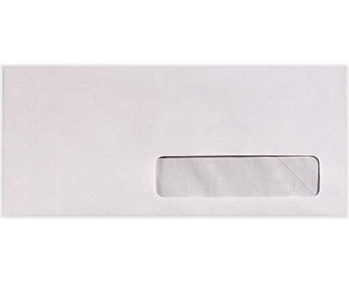 White Window Envelopes 4 1/8 x 9 1/2