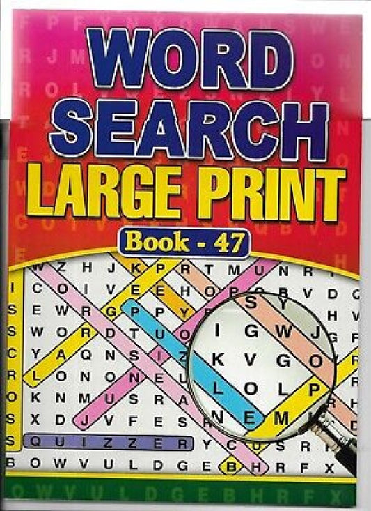 3015 - Word Search Large Print Book