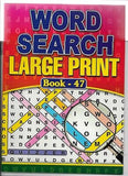 3015 - Word Search Large Print Book